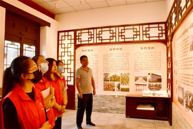 【三下乡】走近千年箕地 感受文化底蕴——食品与环境学院“青风环箕”乡村振兴实践团