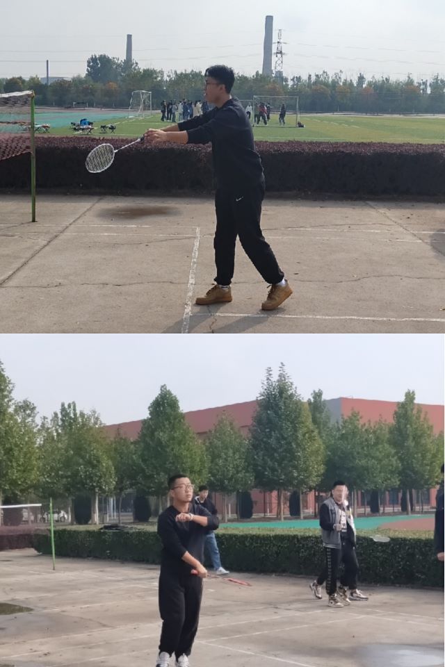 【完满班级】斗丽争妍 漫天飞羽——艺术传媒学院环设1902班举办趣味羽毛球活动