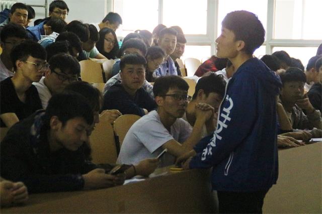 激流奋进 超越自我——机电工程系运动会动员大会