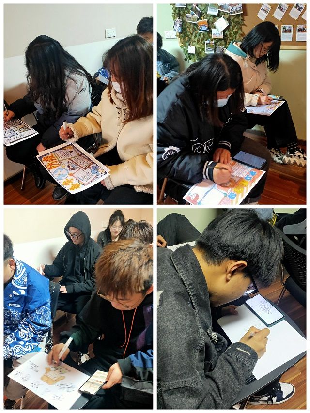 【完满班级】雷锋精神 人人可学——环设1806班学雷锋画“雷锋”活动