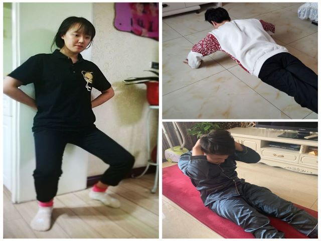 【完满班级】抗击疫情不能停 居家锻炼我最行——艺术传媒学院环设1902班线上健身活动