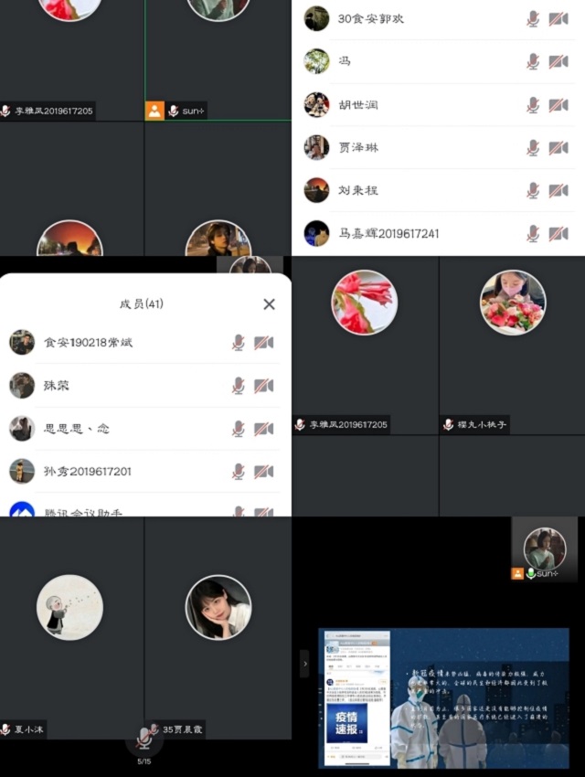 【完满班级】疫情防控 攻克难关——食品与环境学院食安1902班完满班级活动