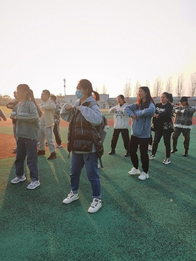 【完满班级】强身健体 健康人生——食品与环境学院动医2003班完满班级活动