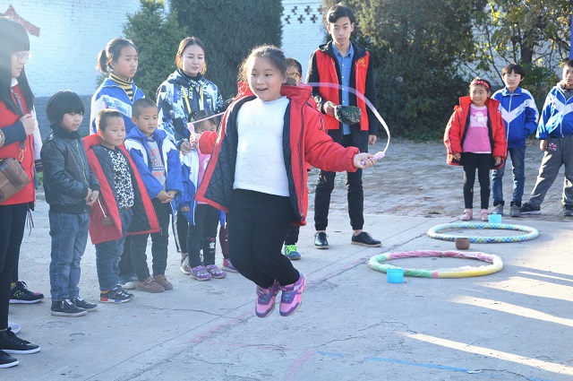 志愿角第2期：激情飞扬显风采 趣味运动创和谐