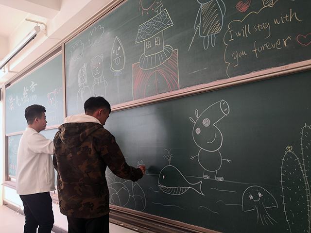 【完满班级】绘心绘意  弘扬精神——淬炼商学院十月完满班级主题活动（五）