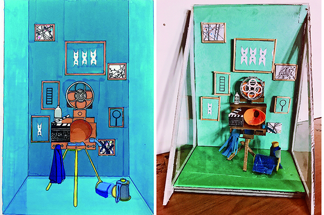 【完满班级】象牙塔里的风景——艺术传媒学院2014级视觉专业橱窗设计“专业+”主题完满活动