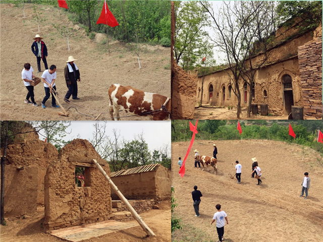 精准扶贫行 我们在路上——远景学院师生助力五村播种节