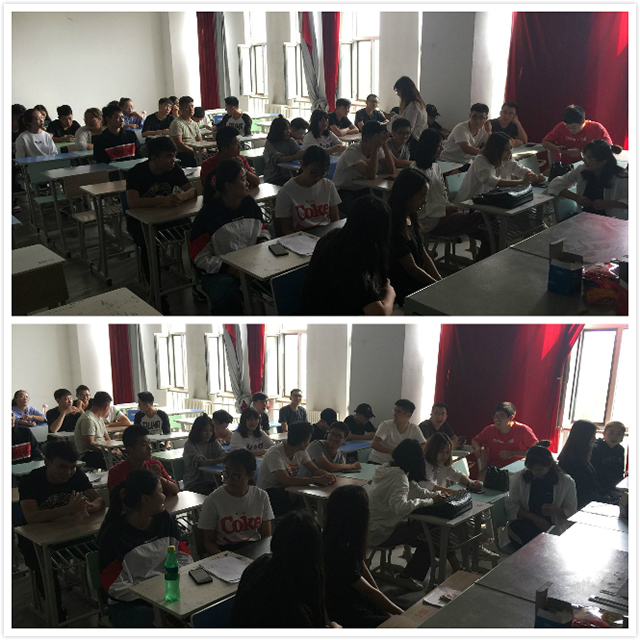 【完满班级】曲上争霸——艺术传媒学院环设1602班举办“信院小曲库”歌词接龙