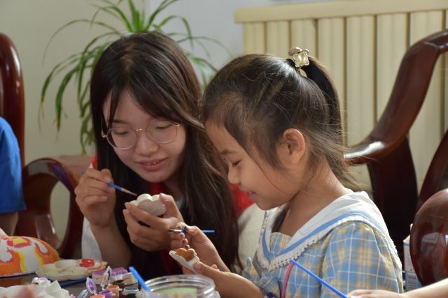 【三下乡】七彩守护 助力儿童成长——食品与环境学院“青风环箕”乡村振兴实践团