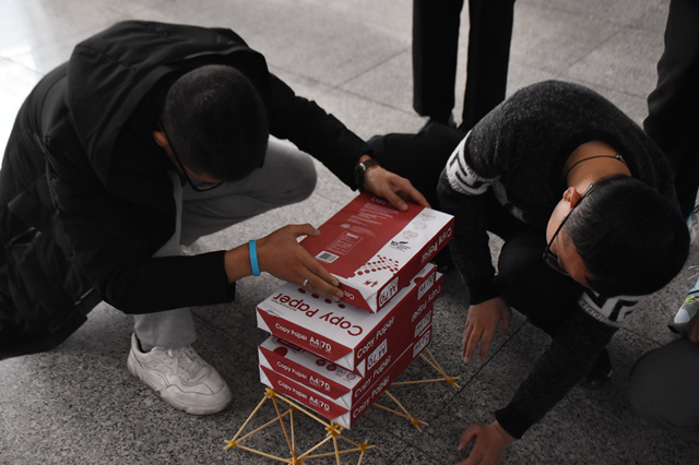 大数据学院、信息工程学院：第五届“拍手称筷”空间结构大赛成功举办