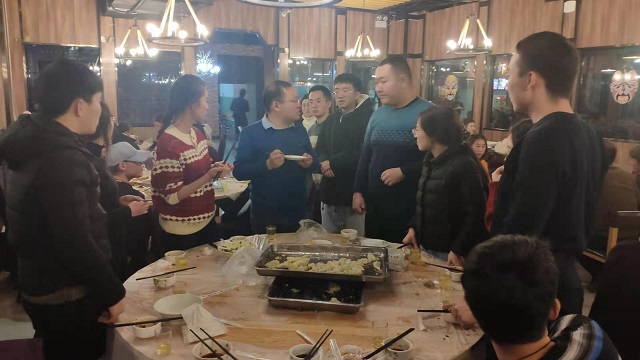 【完满班级】情暖冬至 你我同包——大数据学院,信息工程学院计科2012班完满班级活动