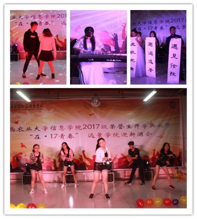 醉美远景 邀您共赏——远景学院举办“在·17青春”迎新酒会