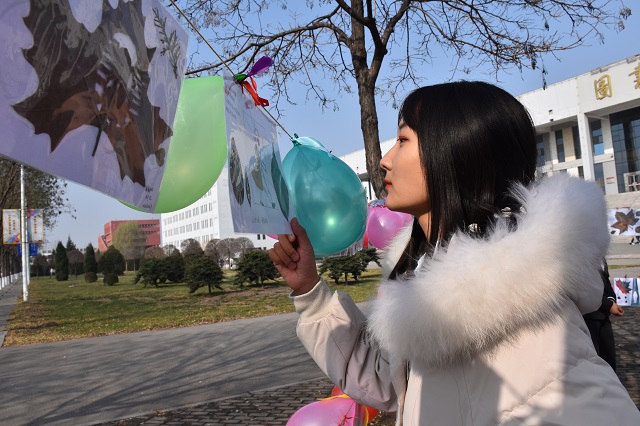 【1+1＞2】片片树叶 记载抗疫深情——食品与环境学院第七届“抗疫传情 落叶知情”情书大赛