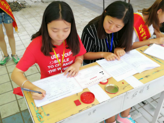 【迎新纪实】院学生会用这样的方式欢迎你的到来