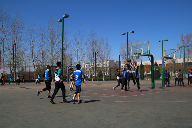 篮球诠释最燃青春故事——智能工程学院第五届“荣耀杯”龙腾虎跃混合年级篮球争霸赛
