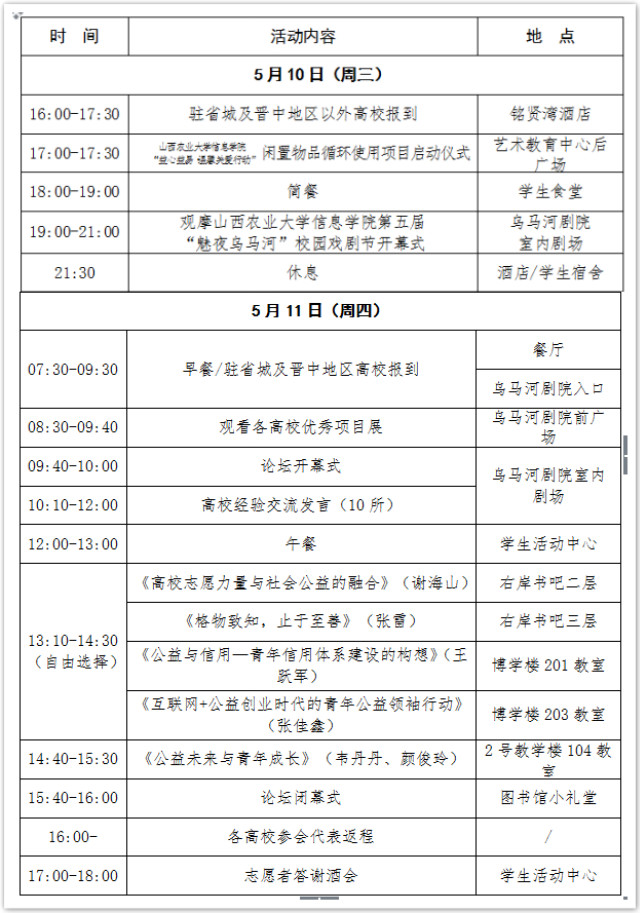【献礼全省公益论坛】晋商故里喜迎全省志愿组织共商公益盛事