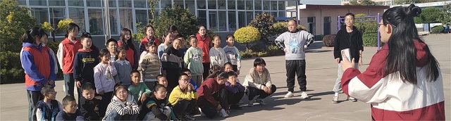 “童心童趣 乐享童年”趣味运动会——食品与环境学院筑梦支教专项服务队活动