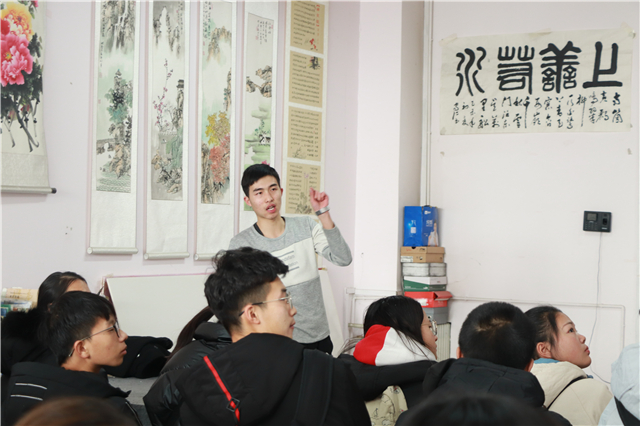 学长计划第709期:书法之韵 文化之魂 厚德载物 薪火相传——经济与管理学院学长计划第七期第八讲活动