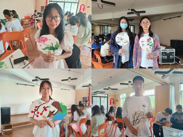 【完满团支部】巧手绘团图扇 书香浸入心灵——经济与管理学院行管2201班完满团支部活动