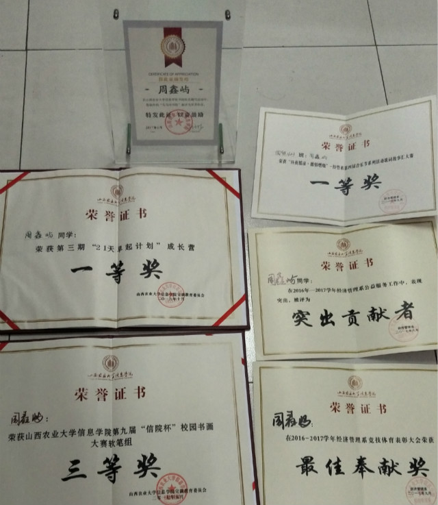 闪光的信院第183期：世界很大 “鑫”好有你“屿”我同在——周鑫屿