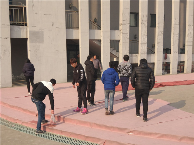 【完满班级】爱心公益 随我前行—机电工程系机制1603班举办完满班级活动