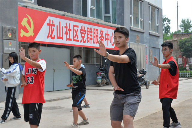 【三下乡】特色课堂：太谷非遗“形意拳”走进石楼山区