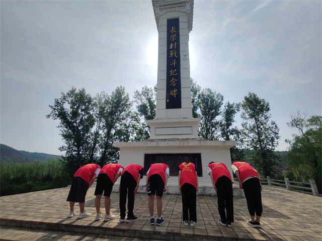 【三下乡】太行浩气传千古 英烈精神贯长虹 ——远景学院暑期“三下乡”社会实践活动