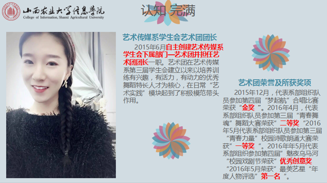 闪光的信院第119期:艺耀群芳 玉汝于成——李玉凤