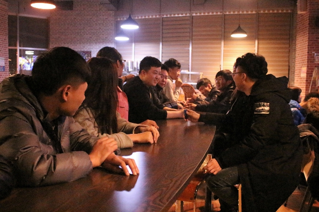 工管系学生会干部和机电系学生会干部交流大会