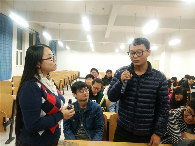 【辅导员说完满】机电工程系“辅导员说完满”活动(一)